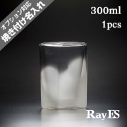 フロスト　曇り　ビール　ビアグラス　アイスコーヒー　400ml rayes レイエス　ダブルウォールグラス