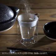焼酎　日本酒　お湯割り　水割り　レイエスダブルウォールグラス