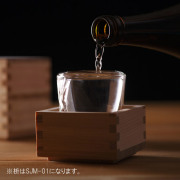 枡酒　日本酒　冷酒　もっきり　rayes　レイエス　ダブルウォールグラス